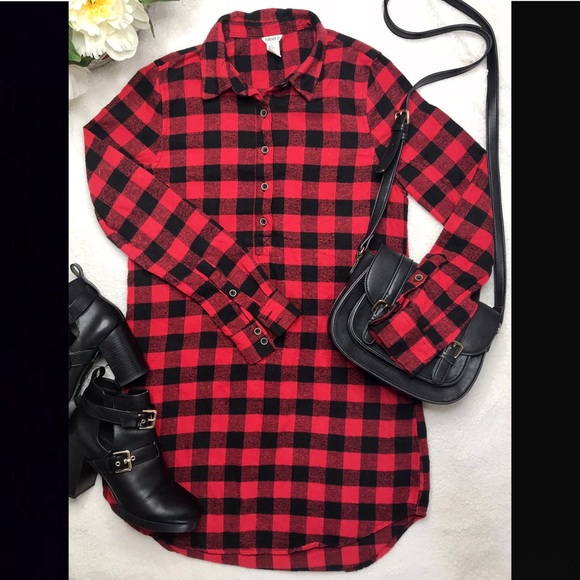 Forever 21 Dresses & Skirts - 🔴💥SALE💥🔴 Plaid DRESS button down Shirt dress
